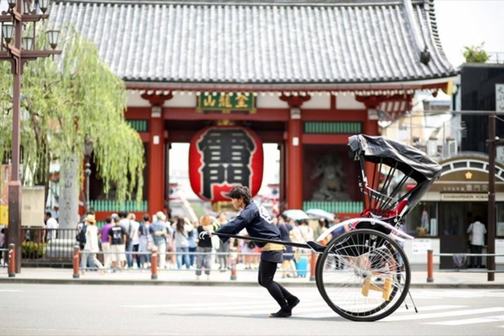 *301 Oshiage Sta 3Mins Walk! Wi-Fi Elevator Apartment Tokyo Exterior photo